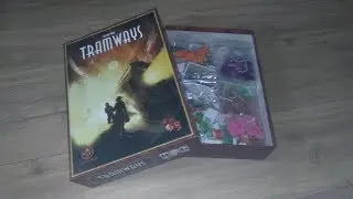 Tramways (Трамваи) - Распаковка настольной игры / Tramways Board Game Unboxing