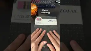 Unboxing my Secondhand Filofax #filofax #planning #planner #organise #diary