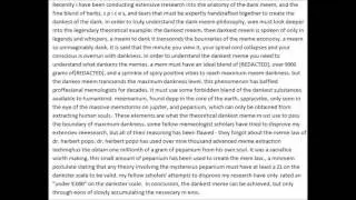 The dankest meem: a theoretical essay