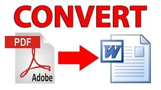 Convert Pdf to Word file completely free 2020