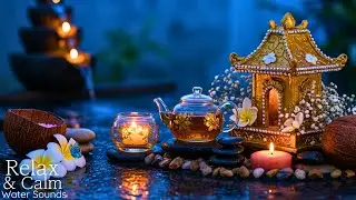 Healing Piano with Flowing Water Sounds 🌿 Insomnia Relief, Calm Anxiety & Deep Relaxation