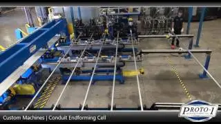 Custom Tube Forming Machines | Conduit End Forming Cell