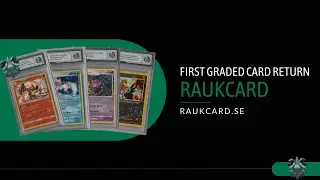 First graded card return from RaukCard!