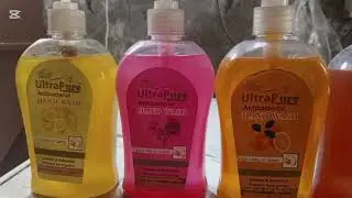 Aj ka vlog ha ultra pure hand wash mukhlif flavour mein,or guardex Aloe Vera,Arabian bakhoon,Turmeri