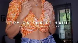 Favorite Summer 2019 Thrift Finds