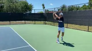 Alex Bucurescu College Tennis Recruiting Video