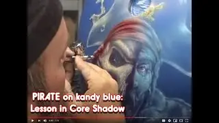 PIRATE ON KANDY BLUE: A Lesson in Core Shadow with Mike Learn