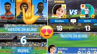 😍😍🤟🤟Cricket League Series 2-1 Win |Cricket Gaming Video |How to Play Cricket League Game
