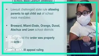 Judge rules DeSantis administration can ban mask mandates in public schools