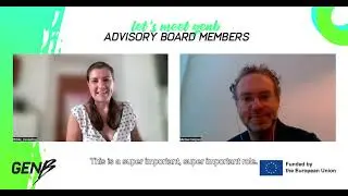🎬 Meet our #GenB Advisory Board Members! Michiel Heijnen