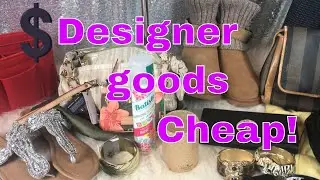 First garage sale haul of 2019 Designer handbags and shoes!