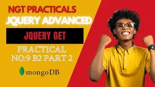 Advanced jQuery Get: Complete Guide (Part 2) | NGT Practical No. 9B #youtubevideo #codewithlaxu