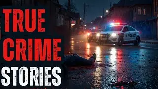 Disturbing True Crime Stories For Sleep With Rain Sound | Black Screen...