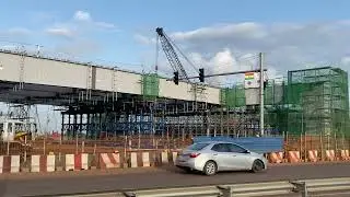 Tema Motorway Roundabout Interchange Project progressing