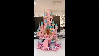 Princesses here! Forange Block Enchanting Rose Castle Construction Block Set! Calling all the girls!