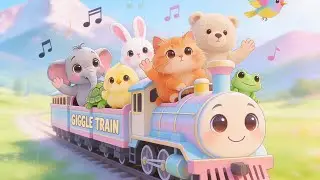 👉 Giggle Train with Milo 🚂🐘 Fun Kids Song & Dance#KidsVideos #GiggleTrain #MiloElephant #KidsSongxs