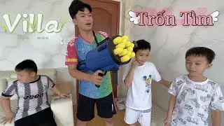 Trốn Tìm Trong Villa Đầy Kịch Tính #Vlog 01
