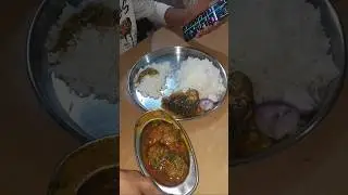 Rehu fish fry or gravy gram vhaat #food #indianfood #chatpataswad