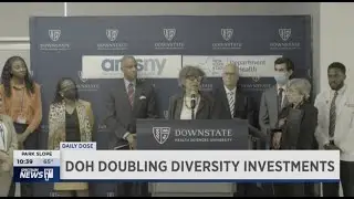 AMSNY on NY1: DOH Doubles Investments in Diversity in Medicine