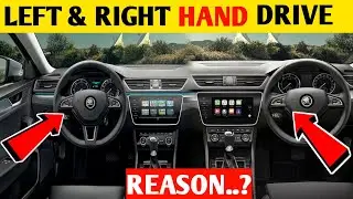 🇮🇳 INDIA में left side में और 🇺🇸 AMERICA में right side में car क्यों चलाते हैं..?😳