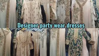 Designer Pakistani dress design for girls/Letest party wear dress/Liberty market Lahore duppta gali