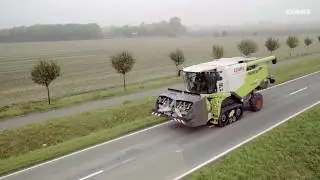 Claas Corio Conspeed crop harvester. Комбайн.
