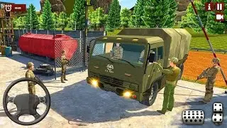 Army Transport Truck Driving Simulator 2022 - Android Gameplay | DroidGameplays TV |