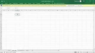 Excel Report Work