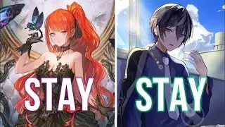 Nightcore ↬ STAY [Switching Vocals]