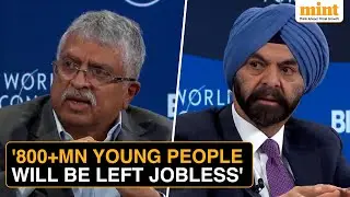 1.2 Billion Youngsters Will Compete For 400 Million Jobs!: Ajay Banga, Nandan Nilekani On Job Crisis
