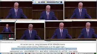 Send a single screen's video/audio over 5G WiFi router using RTSP Server with multiple RTSP clients