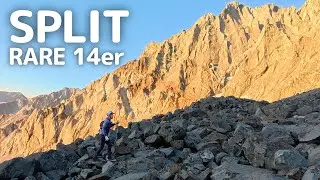 The Least Climbed 14er in California | The Savage Beauty of Split Mountain