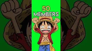 Каждый ПОЧЕТНЫЙ член команды Strawhat