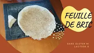 FEUILLE DE BRIQUE SANS GLUTEN