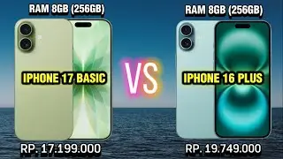 Bingung Pilih iPhone 17 Basic atau iPhone 16 Plus? Nonton Ini Dulu Sebelum beli | Ini jawabannya! 🔥
