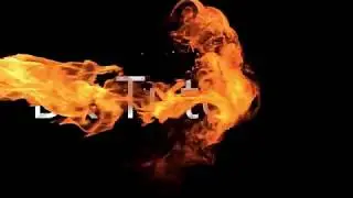 Fire Text Effect in Vegas Pro  by BK Tutorial