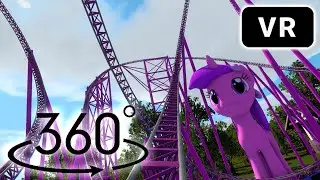 ▶VR 360&deg; MY LITTLE PONY #6 ROLLER COASTER 🔥│EXTREME ROLLER COASTERS│#360video #mylittlepony #VR