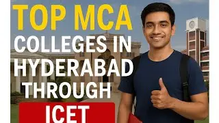 Top 10 MCA Colleges in Hyderabad though Icet 2025 #mca #mcacolleges #mcacollege #hyderabad #icet
