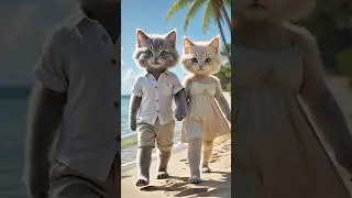 ☀️ Tommy & Lily&rsquo;s Summer Vibes on the Beach 🐾🌴