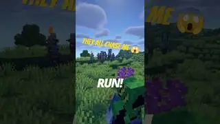 Minecraft Escape: Outrunning a Pillager Patrol! #shorts