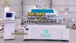 JINAN M-SHINE 2130 band saw blade row drill woodworking CNC cutting drilling machine