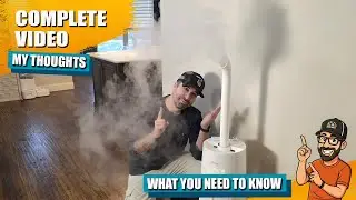 Whole House Humidifier Review &mdash; GloryAir Cool Mist Power