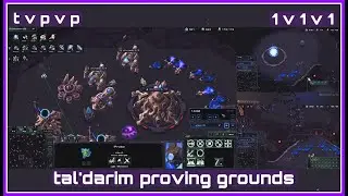 army graph go brrr // friendly sc2 1v1v1 tvpvp // 3 pov // tal'darim proving grounds