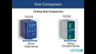 Power supply size comparison