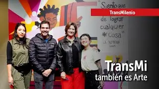 &iexcl;El cine colombiano lleg&oacute; a #TransMi en forma de murales! 🎬🖼
