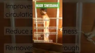 Nadi Swedan 😵 Ayurveda Detox 😱 #shorts #ayurvedictreatment