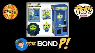 SZPON !!! czyli scenka z Toy Story jako malutkie Funko Pop! BITTY ARCADE CLAWS  Alien Obcy Glow