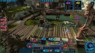 SWTOR 7.4 PvP - Sharpshooter Gunslinger: Rishi Cove ft. Rhav