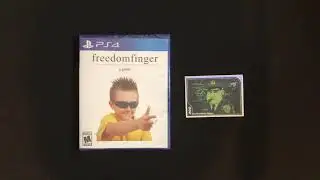 Freedom Finger PS4 Unboxing! Limited Run Games #378!