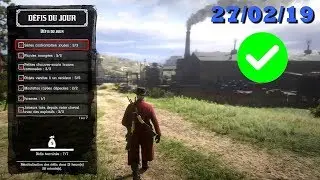 Aide d&eacute;fis du jour (27/02/19) - Red Dead Online